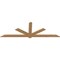 Ekena Millwork Kennewick Timber Gable Bracket, Western Red Cedar, 108"W x 36"H x 1 1/2"D x 5 1/2"F, 8/12 Pitch GBW108X36X0206KEN00SWR - alternate 4